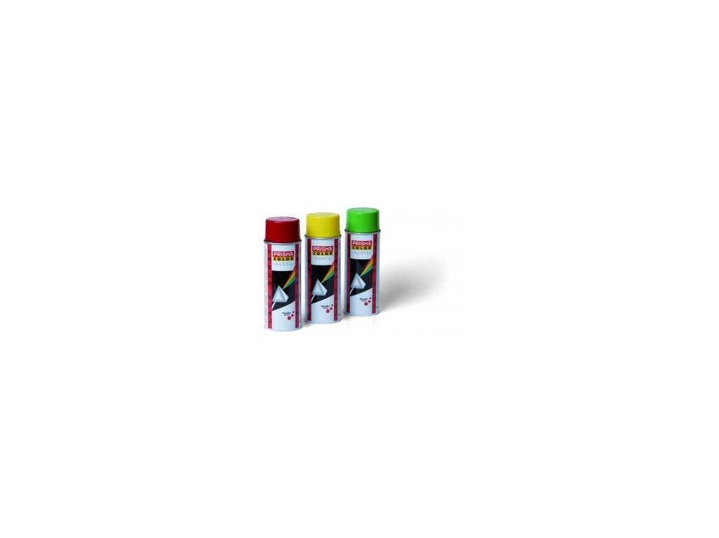Prisma Color Acryllackspray RAL 9010M Weiß Matt – 400ml, Für Innen & Außen, Mit Bisomo Sticker