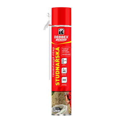 Den Braven pěna PU studnařská 750ml trubičková