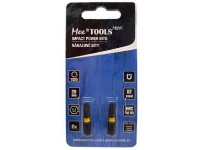Bity nárazové Profi 25mm/TX20 2ks/balení