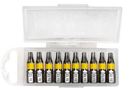 Bity niklované 25mm/TX20 10ks/balení