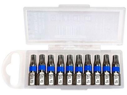 Bity niklované 25mm/TX25 10ks/balení