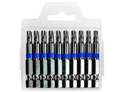 Bity niklované 50mm/TX25 10ks/balení