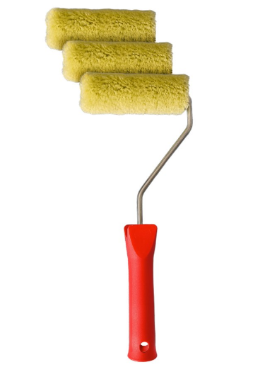 Malířská sada 3ks mini váleček 100mm PAC zelený, držadlo /6752055200