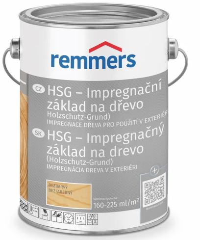 Remmers HSG impregnační základ na dřevo 2,5L