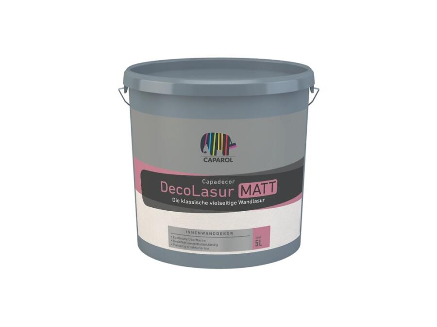 Caparol Deco Lasur matná 5L malířská lazura Caparol Deco Lasur matná 5L malířská lazura