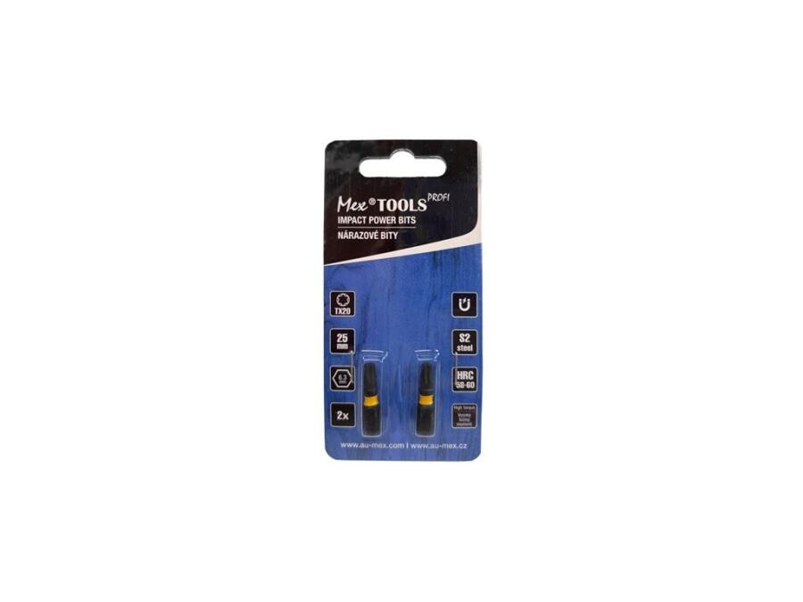 Bity nárazové Profi 25mm/TX20 2ks/balení