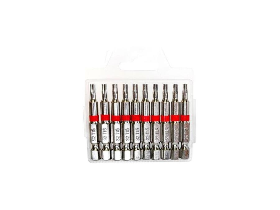 Bity niklované 50mm/TX15 10ks/balení